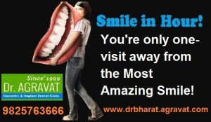 Smile in hour! by dr agravat best dental clinic in Ahmadabad for smile makeover