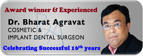 Best Dentist Bharat Agravat Award winning Experienced Cosmetic & Implant Dentist Ahmedabad, India