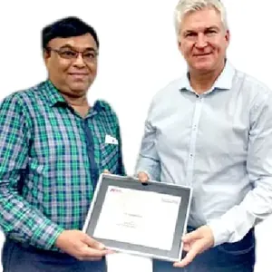 Dr Bharat Agravat with Dr Paulo Malo